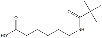 6-[(2,2-dimethylpropanoyl)amino]hexanoic acid