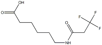 6-[(3,3,3-trifluoropropanoyl)amino]hexanoic acid 结构式