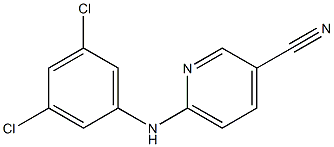 6-[(3,5-dichlorophenyl)amino]pyridine-3-carbonitrile