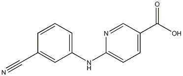 6-[(3-cyanophenyl)amino]pyridine-3-carboxylic acid