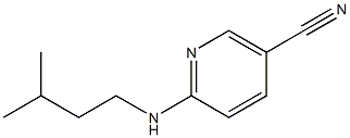 6-[(3-methylbutyl)amino]nicotinonitrile Structure