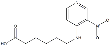  6-[(3-nitropyridin-4-yl)amino]hexanoic acid