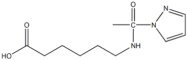 6-[1-(1H-pyrazol-1-yl)acetamido]hexanoic acid