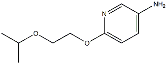 6-[2-(propan-2-yloxy)ethoxy]pyridin-3-amine|