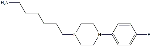 6-[4-(4-fluorophenyl)piperazin-1-yl]hexan-1-amine|