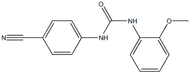 N-(4-cyanophenyl)-N'-(2-methoxyphenyl)urea