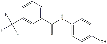 N-(4-hydroxyphenyl)-3-(trifluoromethyl)benzamide,1025752-20-8,结构式