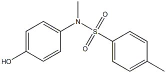 N-(4-hydroxyphenyl)-N,4-dimethylbenzene-1-sulfonamide