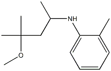  N-(4-methoxy-4-methylpentan-2-yl)-2-methylaniline