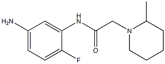N-(5-amino-2-fluorophenyl)-2-(2-methylpiperidin-1-yl)acetamide