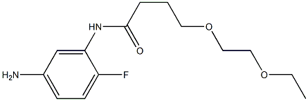 N-(5-amino-2-fluorophenyl)-4-(2-ethoxyethoxy)butanamide