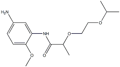 N-(5-amino-2-methoxyphenyl)-2-[2-(propan-2-yloxy)ethoxy]propanamide|