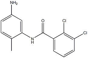 N-(5-amino-2-methylphenyl)-2,3-dichlorobenzamide Struktur