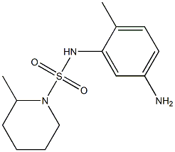 N-(5-amino-2-methylphenyl)-2-methylpiperidine-1-sulfonamide Structure