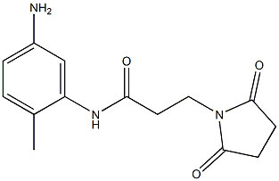 N-(5-amino-2-methylphenyl)-3-(2,5-dioxopyrrolidin-1-yl)propanamide