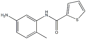 N-(5-amino-2-methylphenyl)thiophene-2-carboxamide Struktur