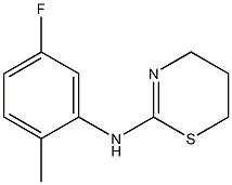 N-(5-fluoro-2-methylphenyl)-5,6-dihydro-4H-1,3-thiazin-2-amine