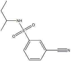  N-(sec-butyl)-3-cyanobenzenesulfonamide