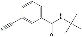 N-(tert-butyl)-3-cyanobenzamide Structure