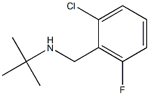 N-(tert-butyl)-N-(2-chloro-6-fluorobenzyl)amine Structure