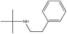 N-(tert-butyl)-N-(2-phenylethyl)amine Structure