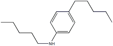 N,4-dipentylaniline Structure