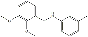 N-[(2,3-dimethoxyphenyl)methyl]-3-methylaniline