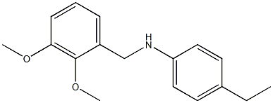  N-[(2,3-dimethoxyphenyl)methyl]-4-ethylaniline