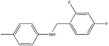  N-[(2,4-difluorophenyl)methyl]-4-methylaniline