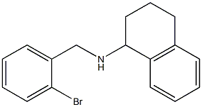  N-[(2-bromophenyl)methyl]-1,2,3,4-tetrahydronaphthalen-1-amine