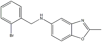 N-[(2-bromophenyl)methyl]-2-methyl-1,3-benzoxazol-5-amine