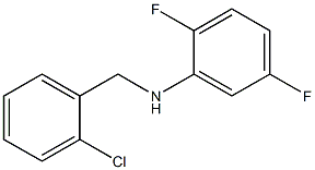 N-[(2-chlorophenyl)methyl]-2,5-difluoroaniline Structure