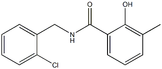 N-[(2-chlorophenyl)methyl]-2-hydroxy-3-methylbenzamide