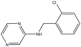 N-[(2-chlorophenyl)methyl]pyrazin-2-amine Structure