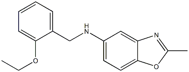 N-[(2-ethoxyphenyl)methyl]-2-methyl-1,3-benzoxazol-5-amine Struktur