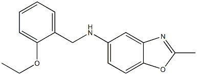 N-[(2-ethoxyphenyl)methyl]-2-methyl-1,3-benzoxazol-5-amine