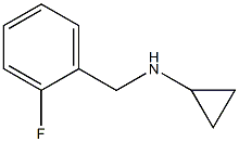 N-[(2-fluorophenyl)methyl]cyclopropanamine