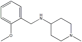 N-[(2-methoxyphenyl)methyl]-1-methylpiperidin-4-amine