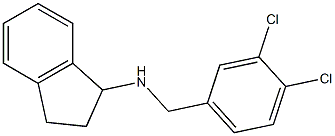 N-[(3,4-dichlorophenyl)methyl]-2,3-dihydro-1H-inden-1-amine