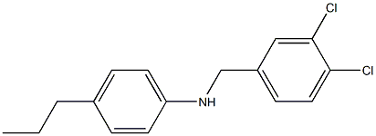 N-[(3,4-dichlorophenyl)methyl]-4-propylaniline