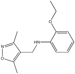 N-[(3,5-dimethyl-1,2-oxazol-4-yl)methyl]-2-ethoxyaniline Structure