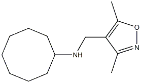 N-[(3,5-dimethyl-1,2-oxazol-4-yl)methyl]cyclooctanamine