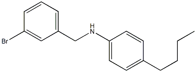  N-[(3-bromophenyl)methyl]-4-butylaniline