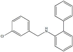 N-[(3-chlorophenyl)methyl]-2-phenylaniline