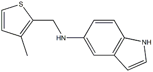 N-[(3-methylthiophen-2-yl)methyl]-1H-indol-5-amine|