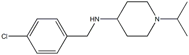 N-[(4-chlorophenyl)methyl]-1-(propan-2-yl)piperidin-4-amine