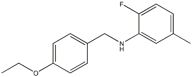 N-[(4-ethoxyphenyl)methyl]-2-fluoro-5-methylaniline