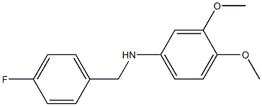 N-[(4-fluorophenyl)methyl]-3,4-dimethoxyaniline