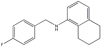 N-[(4-fluorophenyl)methyl]-5,6,7,8-tetrahydronaphthalen-1-amine