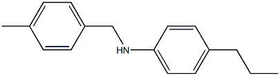 N-[(4-methylphenyl)methyl]-4-propylaniline
